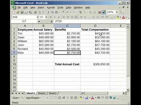 how to define cells in excel