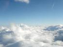 Clouds in a DA40 Clouds in a DA40