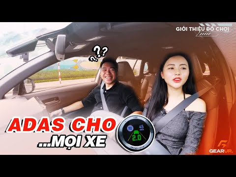 Trang bị ADAS (một phần) cho Toyota Cross với 15,9 triệu bằng thiết bị này | Giới thiệu đồ chơi