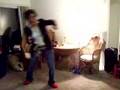 Phyllis dances to Copa Cabana.