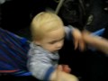 Camilla and Miles on the Subway, downtown #1
