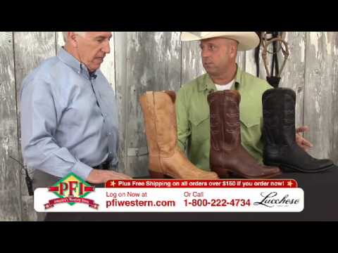 how to fit lucchese boots