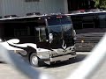 Brian waved at us from his Tour Bus