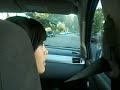 driveing by the couples