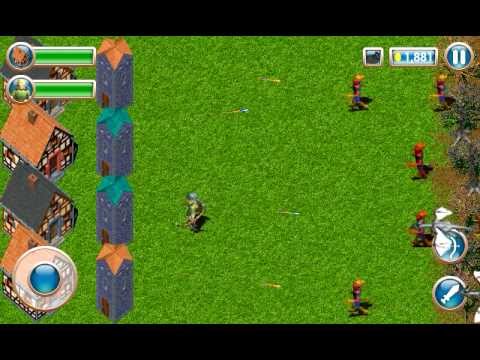 Action Defense by Yaro for Android and Blackberry Playbook - Gameplay