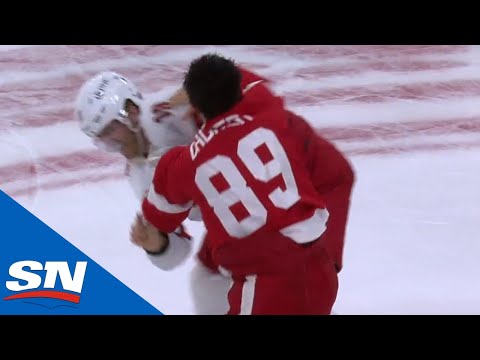 Dougie Hamilton Drops The Gloves With Sam Gagner