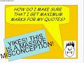 Help with your English Lit. Essay #6 - quotations