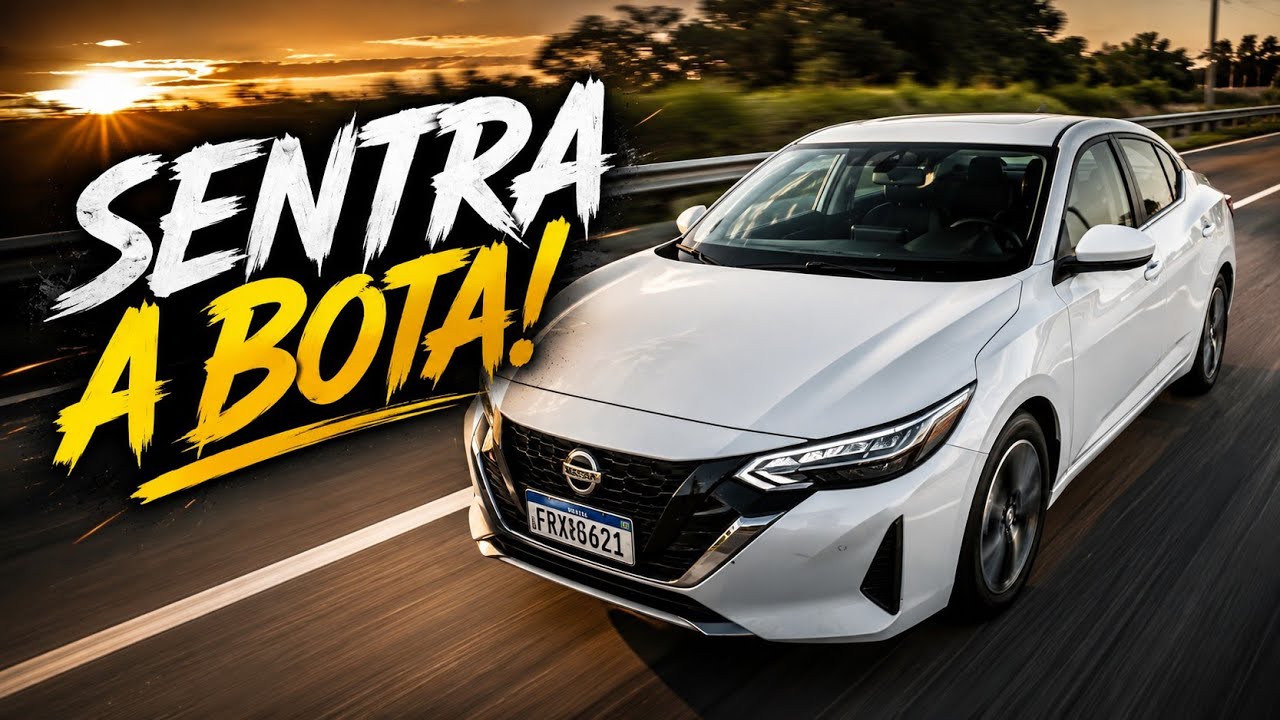 Caí na estrada com o NISSAN SENTRA alugado!!