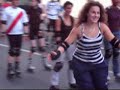 Rollerbladers in Frankfurt Rollerbladers in Frankfurt
