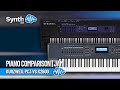 Kurzweil Pc3-61 pc3x series Demo Part 1-3 triple Strike piano Vs K2600 stereo piano ( Rom )