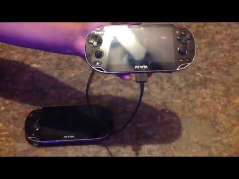 how to charge ps vita via usb