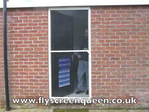 how to fit aluminium fly screens