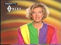 Ident Nederland1 + Ident NCRV met omroepster Ident Nederland1 + Ident NCRV met omroepster