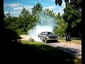 testing out the donated 7.25 suregrip 3.55 geared rear for the duster in the driveway. slant six and 904 auto.