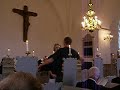 mikl, fantomet and thomas bense is making a party in the church at our wedding.