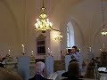 mikl, fantomet and thomas bense is making a party in the church at our wedding.