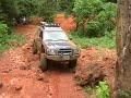 Nissan Xterra Breaking a Second Mile Marker Hub for the Day