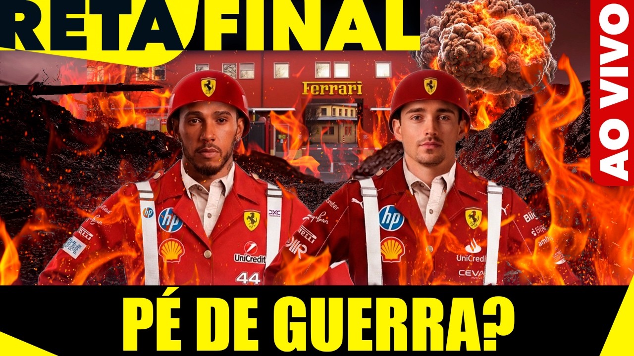Hamilton PISTOLA contra FERRARI! Futuro de RAFA CÂMARA! MCLAREN x MERCEDES, NASCAR Brasil e +