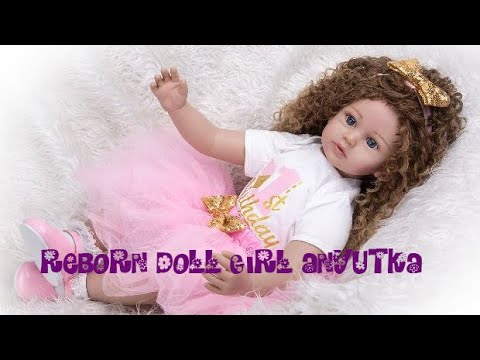 Лялька Реборн дівчинка Анютка вініл-силіконова KEIUMI 55 см (М2056057) - фото 1 - id-p1862080700