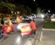 Celebracion Eurocopa 2008 Toreado coches