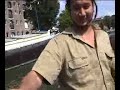 some of ron's australian friends accompany marcelle and harry to scatter some of his ashes to significant spots on the canals of amsterdam, july 2008.