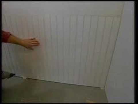 how to attach beadboard