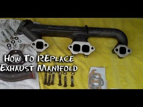 ✇ How To Replace Exhaust Manifold Chevy 400 ; Half Idiots Guide