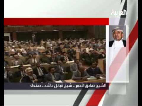 الشيخ صادق الأحمر للعربية: لا شرعية لمن يقتل شعبه