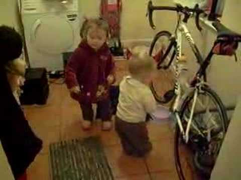 Nathan dancing to Habana