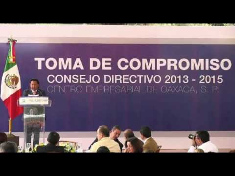 @GobOax ofrece #certeza y #seguridad al #sectorempresarial y particulares: @GabinoCue