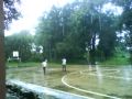 Bajo la lluvia