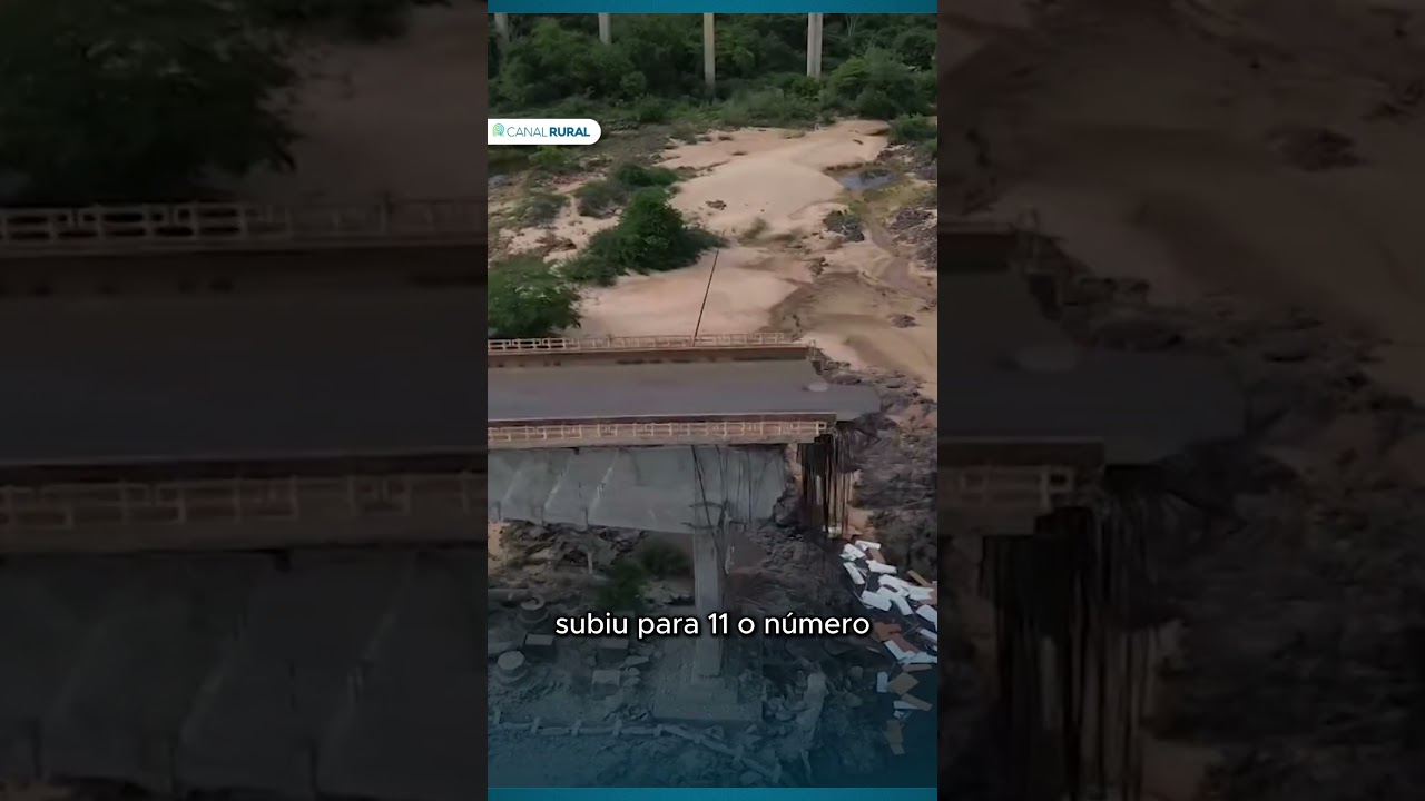 Vítimas do acidente na ponte que liga Maranhão e Tocantins sobem para 11