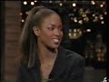 the video was shown during her appearance on david letterman, somewhere around '95 (as she mentioned being 25 yrs. old during the interview). i captured this from my own vhs copy of the televised broadcast from back in the day. :)

for the higher quality video and audio version, add &fmt=18 to the end of the url.