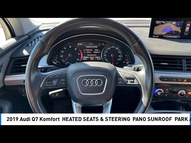 2019 Audi Q7 Komfort | HEATED SEATS & STEERING | PANO SUNROOF in Cars & Trucks in Strathcona County