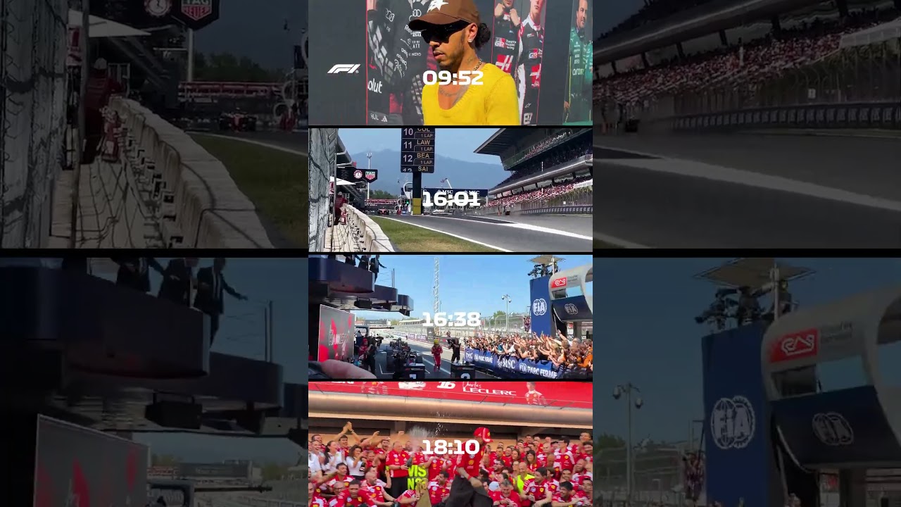 Lewis' Iconic Race Day 🤩
