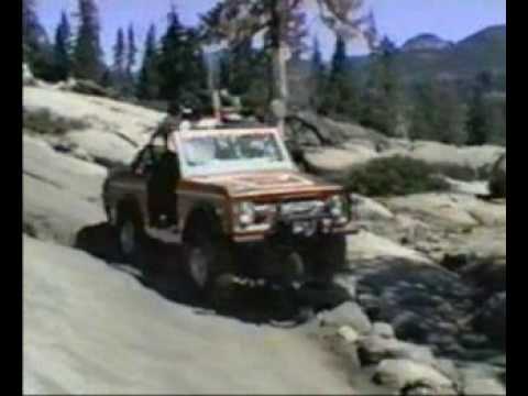 Rubicon trail in ford Broncos