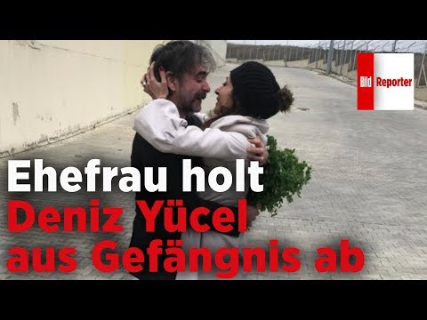 Ehefrau holt Deniz Yücel aus dem Gefängnis ab