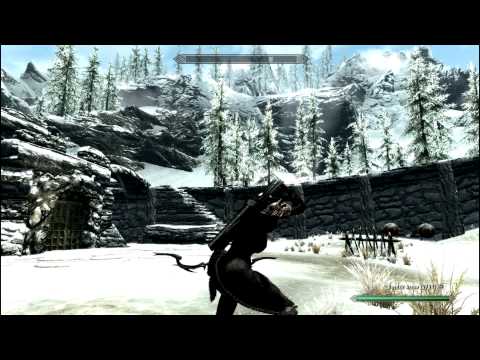 how to view third person in skyrim