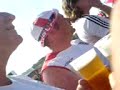 england supporters go live on german television england v portugal gelsenkirchen fanfest