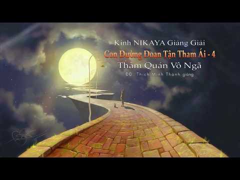 Kinh NIKAYA Giảng Giải - Con Đường Đoạn Tận Tham Ái 4 - Thâm Quán Vô Ngã