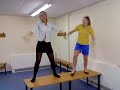 PISSTAKE danicng around after p.e PISSTAKE danicng around after p.e