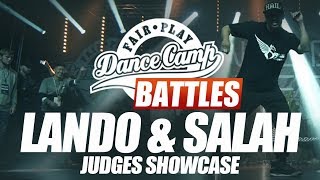 Lando Wilkins & Salah – Fair Play Dance Camp: Dance Battle to the Beatbox 2017 Judges showcase