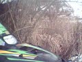 snowmobile crash wreck helmet cam arctic cat artic