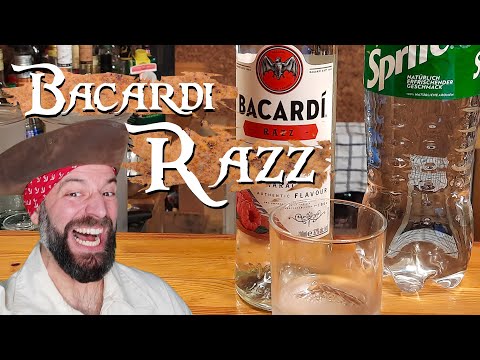 Tasting des Bacardi Razz