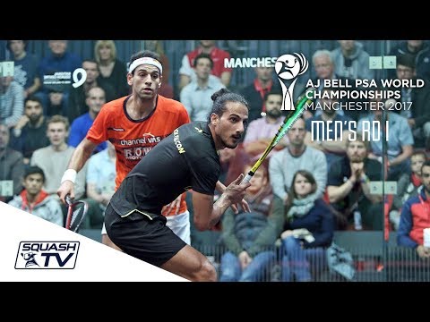 Squash: PSA World Championships 2017 - Men's Rd 1 Roundup [Pt.2]
