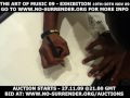 BASHY CREATES ART LIVE FOR CANCER CHARITY NO SURRENDER EXHIBITION AND AUCTION - NOV 09