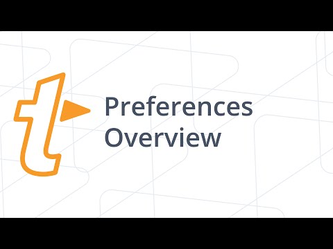 Preferences Overview