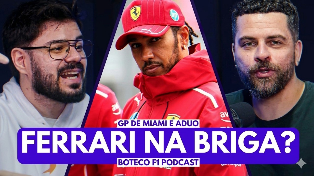 A "NOVA" F1 EM MIAMI E ATUALIZAÇÕES DE MOTORES FERRARI COLOCAM O TIME COMO FAVORITO?