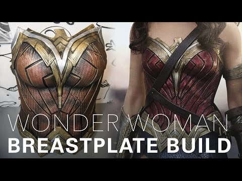 Wonder Woman cosplay breastplate tutorial by Gladzy