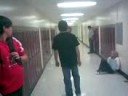 Tommie kicking the ceiling and falling on his back FUNNY!